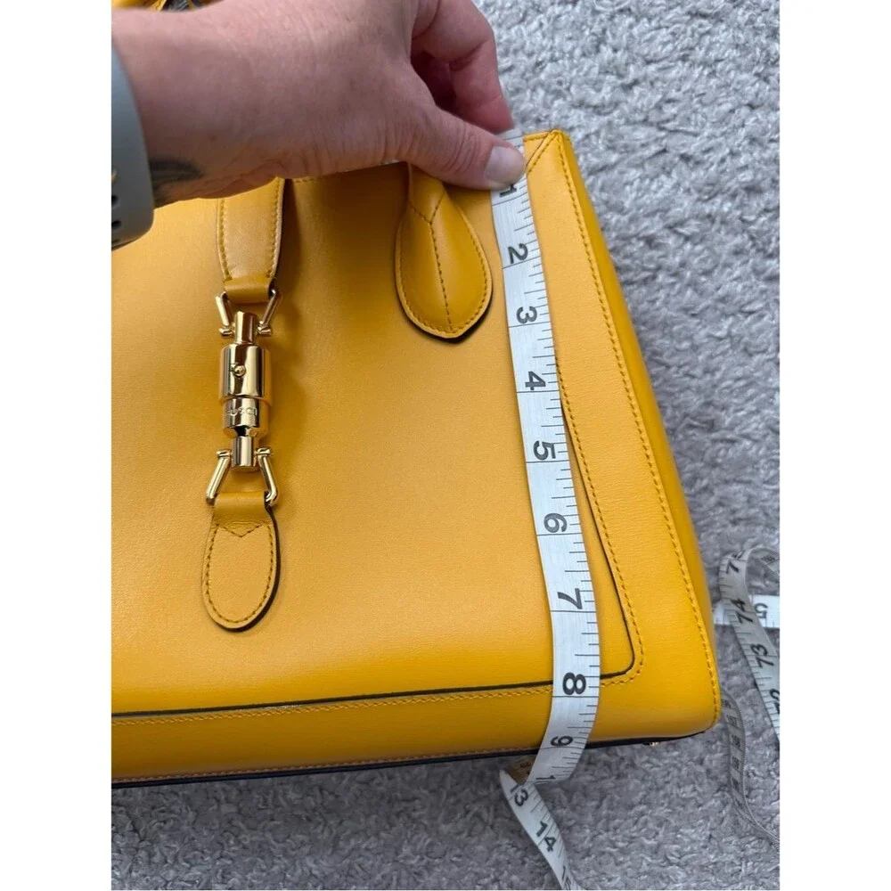 Gucci Jackie 1961 Piston Lock Tote Bag